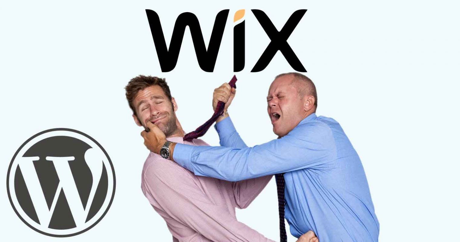 Aumentan las tensiones de Wix y WordPress