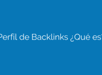 Perfil de Backlinks ¿Qué es?