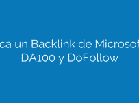 Saca un Backlink de Microsoft – DA100 y DoFollow