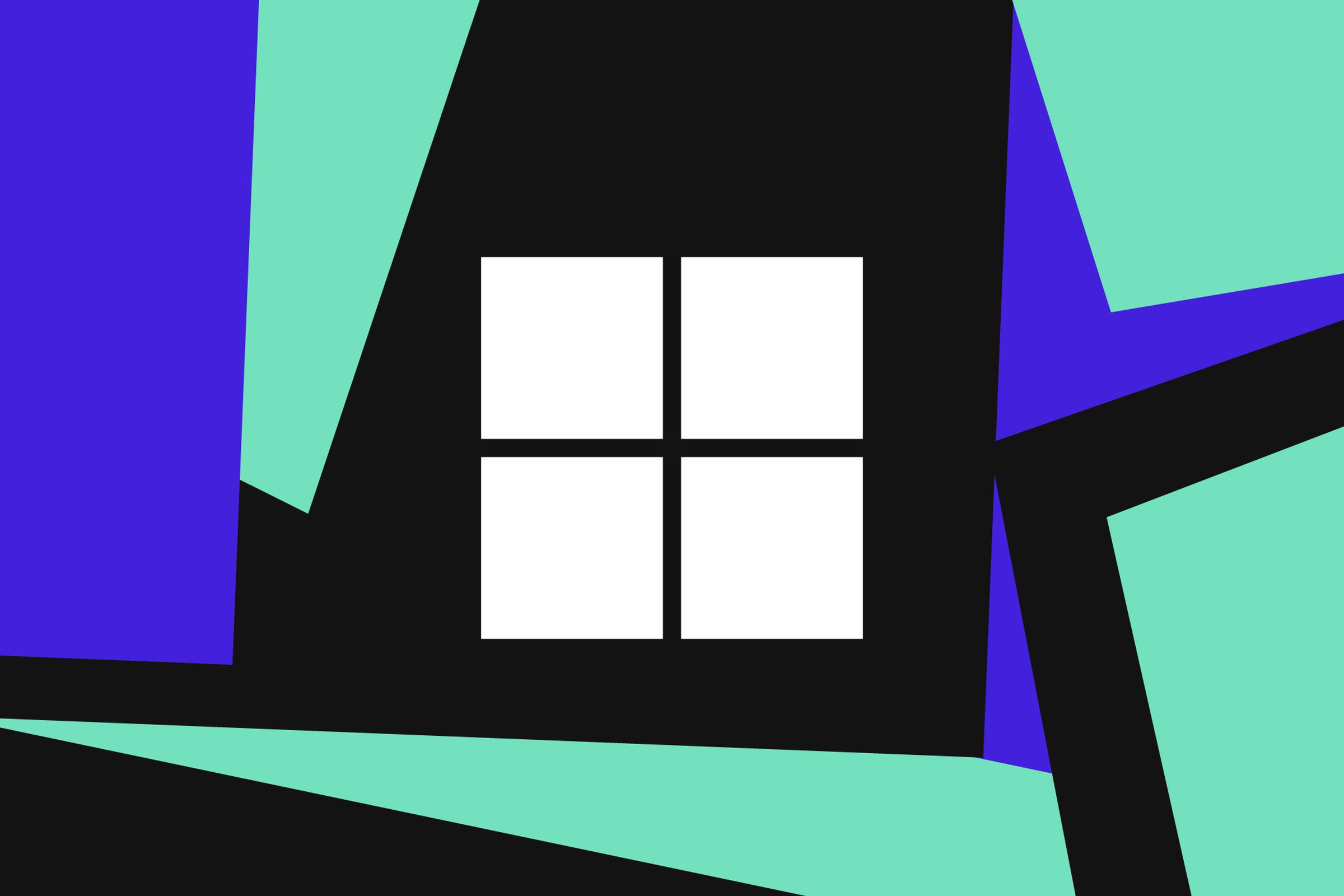 Ilustración del logotipo de Windows de Microsoft