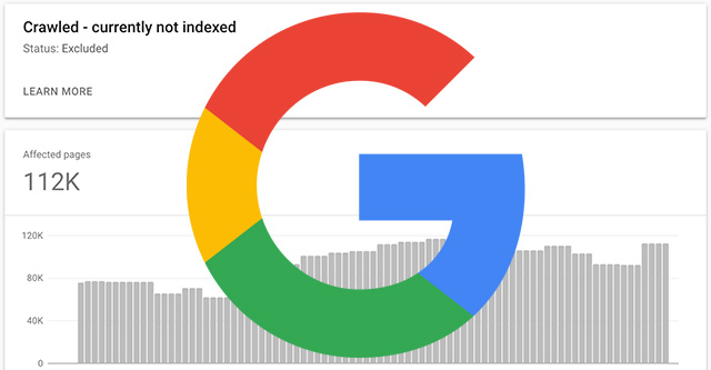 Google rastreado no indexado
